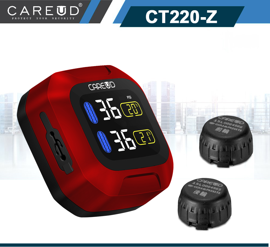 凱佑 CAREUD CT220-Z 摩托車 胎外式 胎壓偵測器