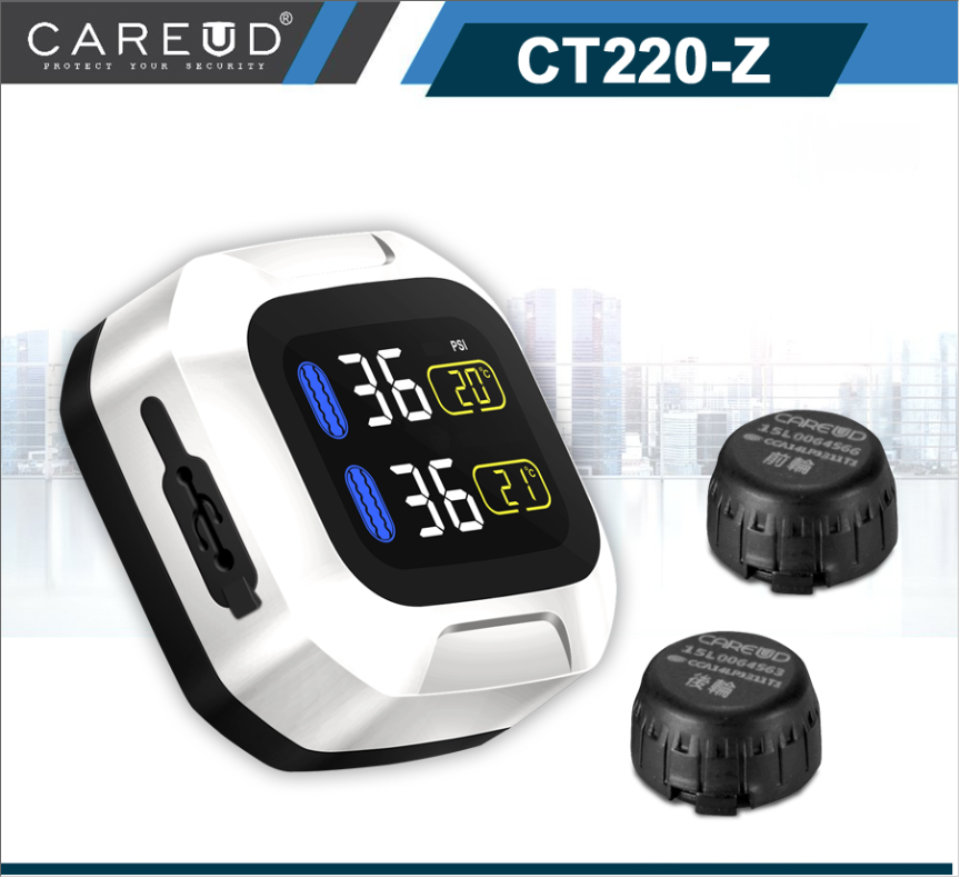 凱佑 CAREUD CT220-Z 摩托車 胎外式 胎壓偵測器