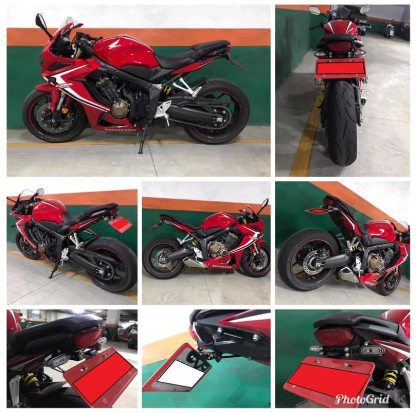 鬍鬚牌 CBR650R CB650R 短牌架