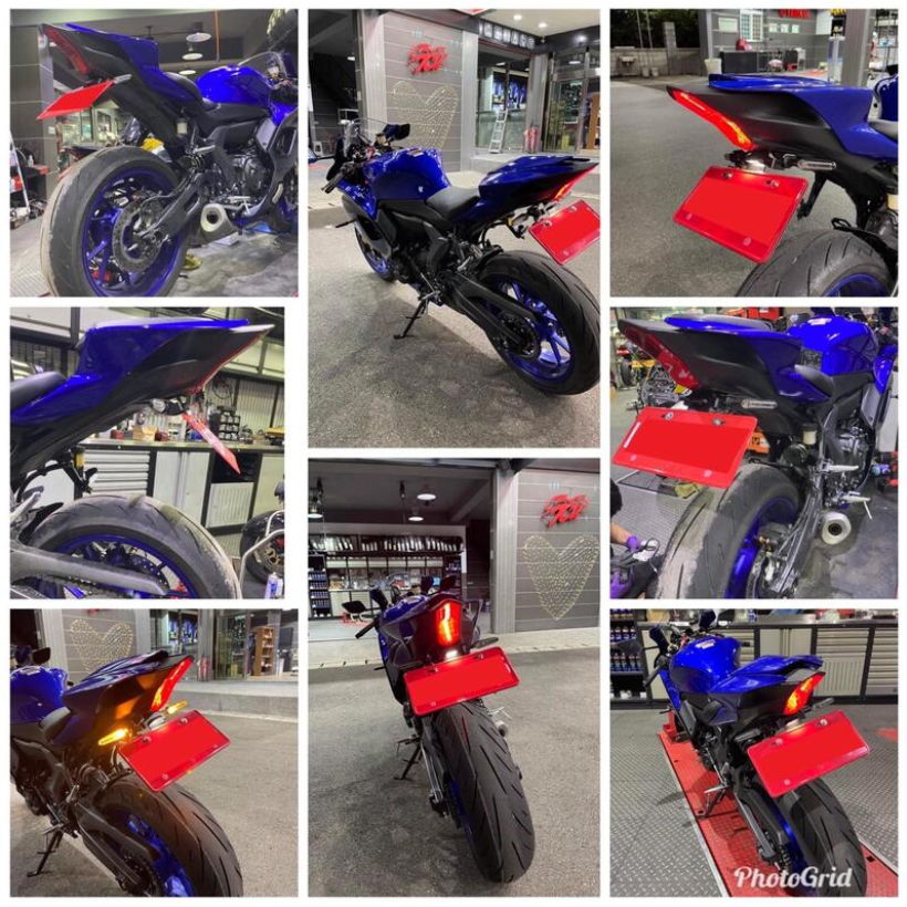 鬍鬚牌 YAMAHA R7 YZF-R7 短牌架