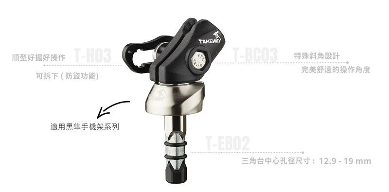 TAKEWAY LA6-PH06 AnvR逆磁浮 / AnvPro雙磁浮 無線充電版 重機三角台專用
