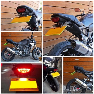 鬍鬚牌 CB150R CB300R 短牌架