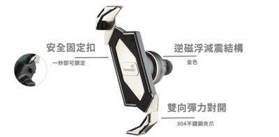 TAKEWAY T-PH05B AnvR逆磁浮 / AnvPro雙磁浮 黑隼1 手機座