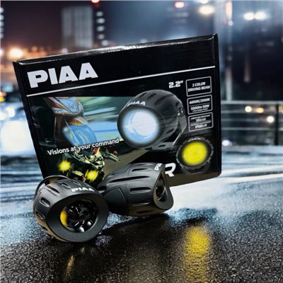 日系品牌 PIAA 220R 蛋蛋燈 雙色霧燈 